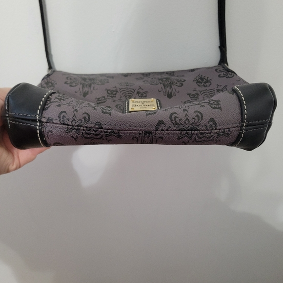 DOONEY & BOURKE x Disney Haunted Mansion Wallpaper Pouchette Crossbody Bag Purse - Picture 4 of 11